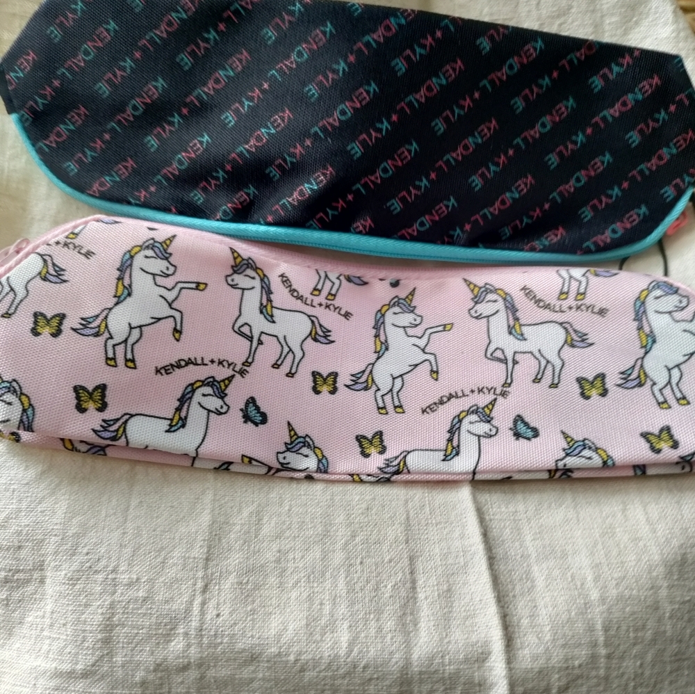 Kendall and Kylie Makeup Bags